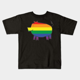 Pig Pride Kids T-Shirt